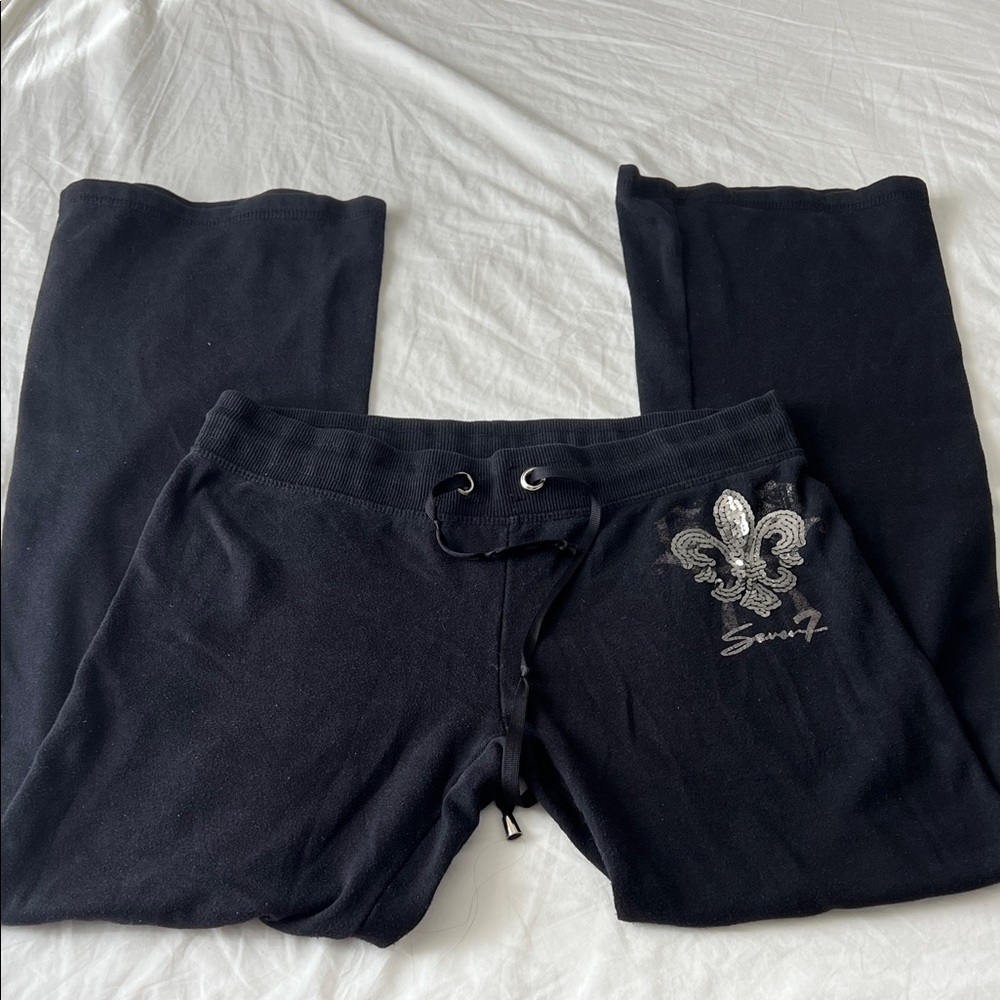 Vintage seven7 y2k mcbling lounge sweatpants low rise
